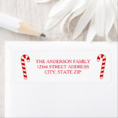 Kandijsuikerriet - Terugkeeradreslabel Etiket (Insitu)