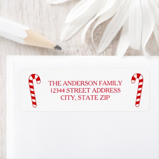 Kandijsuikerriet - Terugkeeradreslabel Etiket (Insitu)