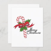 Kandijsuikerriet voor kerst (Voorkant / Achterkant)