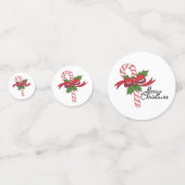 Kandijsuikerriet voor kerst confetti (Achterkanten)