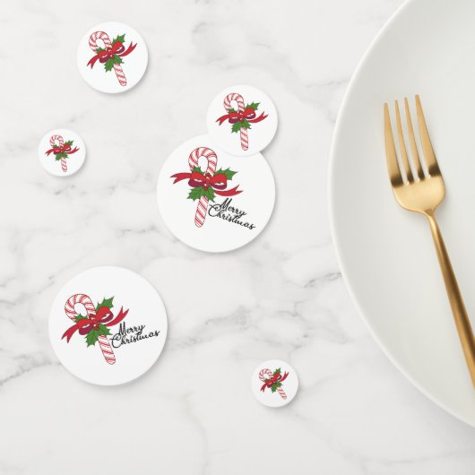 Kandijsuikerriet voor kerst confetti (Groep)