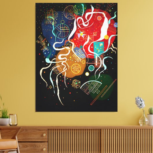 KANDINSKI - BEWEGING-I (Bewegung I) - 1935 - Canvas Afdruk (Insitu (Woonkamer))