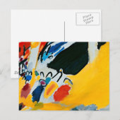 Kandinski Impressie III Concert Abstract Schilderi Briefkaart (Voorkant / Achterkant)