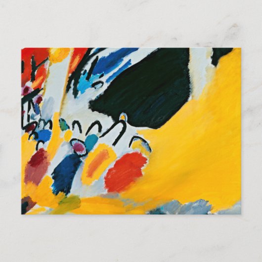 Kandinski Impressie III Concert Abstract Schilderi Briefkaart (Voorkant)