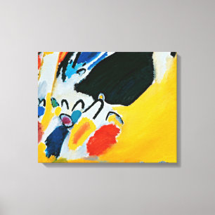 Kandinski Impressie III Concert Abstract Schilderi Canvas Afdruk