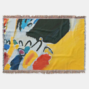 Kandinski Impressie III Concert Abstract Schilderi Deken