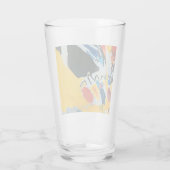 Kandinski Impressie III Concert Abstract Schilderi Glas (Achterkant)