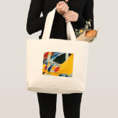 Kandinski Impressie III Concert Abstract Schilderi Grote Tote Bag (Voorkant (product))