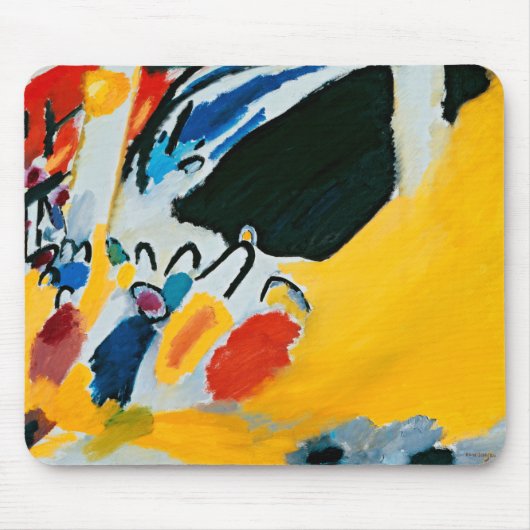Kandinski Impressie III Concert Abstract Schilderi Muismat (Voorkant)