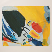 Kandinski Impressie III Concert Abstract Schilderi Sherpa Deken (Voorkant (horizontaal))