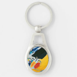 Kandinski Impressie III Concert Abstract Schilderi Sleutelhanger