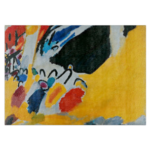 Kandinski Impressie III Concert Abstract Schilderi Snijplank