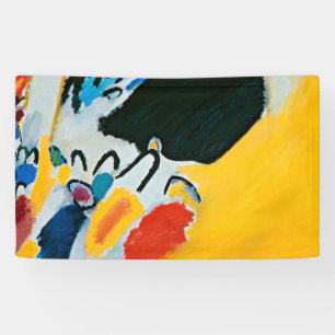 Kandinski Impressie III Concert Abstract Schilderi Spandoek