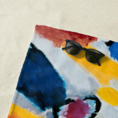 Kandinski Impressie III Concert Abstract Schilderi Strandlaken (In situ)