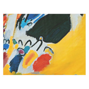 Kandinski Impressie III Concert Abstract Schilderi Tafelkleed