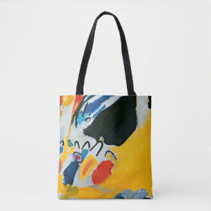 Kandinski Impressie III Concert Abstract Schilderi Tote Bag