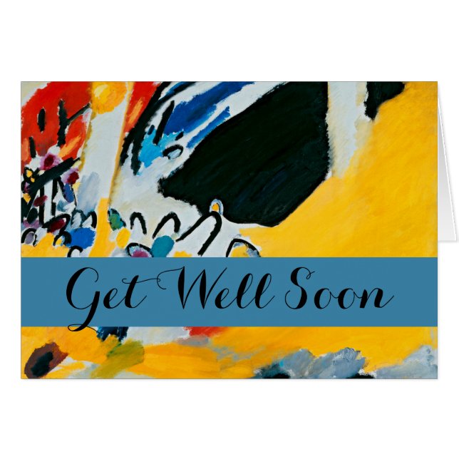 Kandinski Impression III Concert Abstract schilder (Voorkant Horizontaal)