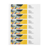 Kandinski Impression III Concert Abstract schilder Adreslabel Wikkel (Vel)