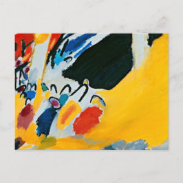 Kandinski Impression III Concert Abstract schilder Briefkaart