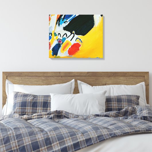 Kandinski Impression III Concert Abstract schilder Canvas Afdruk (Insitu (Slaapkamer))
