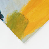 Kandinski Impression III Concert Abstract schilder Fleece Deken (Hoek)