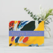 Kandinski Impression III Concert Abstract schilder Kaart (Staand voorkant)