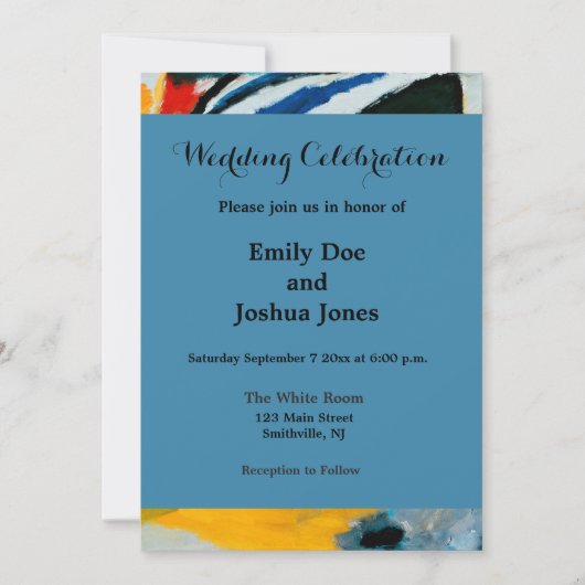 Kandinski Impression III Concert Abstract schilder Kaart (Voorkant)