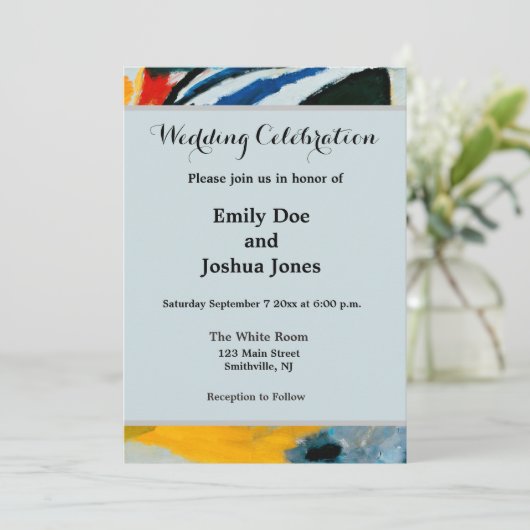 Kandinski Impression III Concert Abstract schilder Kaart (Staand voorkant)