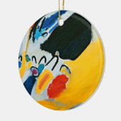 Kandinski Impression III Concert Abstract schilder Keramisch Ornament (Links)