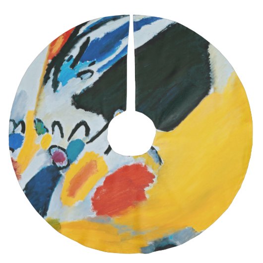 Kandinski Impression III Concert Abstract schilder Kerstboom Rok (Voorkant)