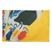 Kandinski Impression III Concert Abstract schilder Kussensloop (Achterkant)