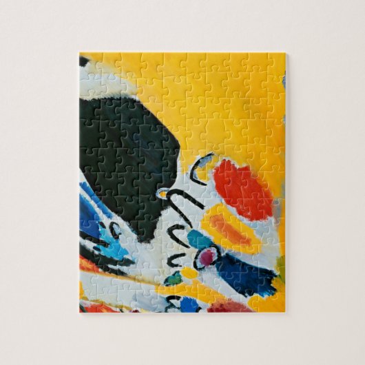 Kandinski Impression III Concert Abstract schilder Legpuzzel (Verticaal)