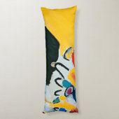 Kandinski Impression III Concert Abstract schilder Lichaamskussen (Achterkant (Verticaal))