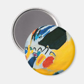 Kandinski Impression III Concert Abstract schilder Magneet (Voorkant / Achterkant)