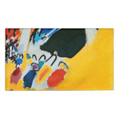 Kandinski Impression III Concert Abstract schilder Naambadge (Voorkant)