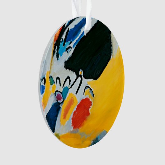 Kandinski Impression III Concert Abstract schilder Ornament (voorkant)