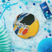 Kandinski Impression III Concert Abstract schilder Papieren Bordje (Feest)