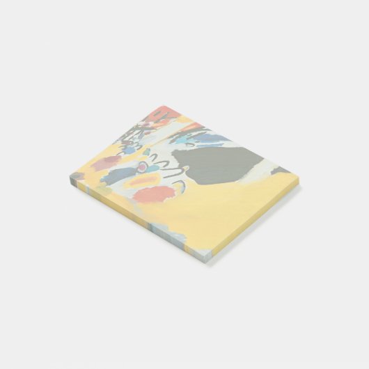 Kandinski Impression III Concert Abstract schilder Post-it® Notes (Schuin)
