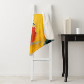 Kandinski Impression III Concert Abstract schilder Sherpa Deken (In situ)