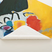 Kandinski Impression III Concert Abstract schilder Sherpa Deken (3/4)