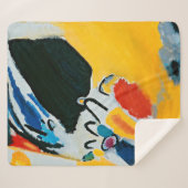 Kandinski Impression III Concert Abstract schilder Sherpa Deken (Voorkant (horizontaal))