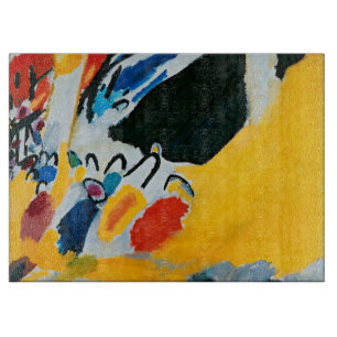 Kandinski Impression III Concert Abstract schilder Snijplank