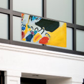 Kandinski Impression III Concert Abstract schilder Spandoek (Buitenkant Gebouw)