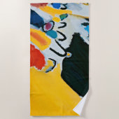 Kandinski Impression III Concert Abstract schilder Strandlaken (Voorkant)