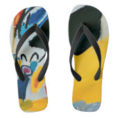 Kandinski Impression III Concert Abstract schilder Teenslippers (Voetbed)