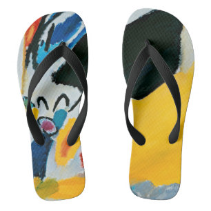 Kandinski Impression III Concert Abstract schilder Teenslippers