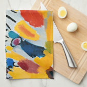 Kandinski Impression III Concert Abstract schilder Theedoek (Quarter Fold)