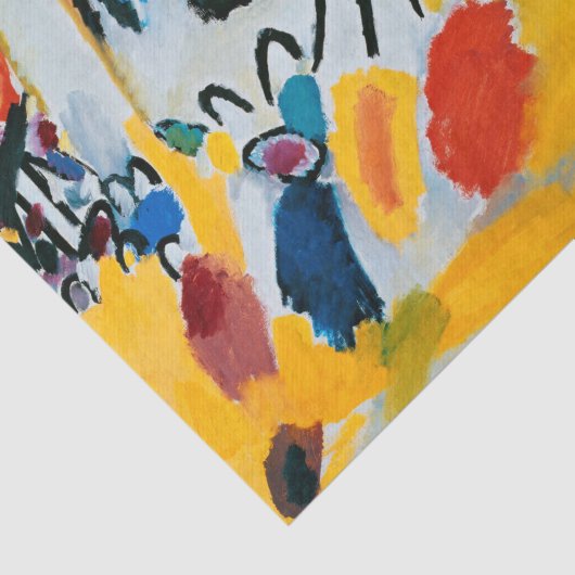 Kandinski Impression III Concert Abstract schilder Tissuepapier (Detail)