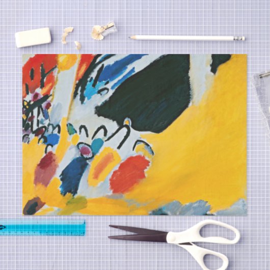 Kandinski Impression III Concert Abstract schilder Tissuepapier (Craft)