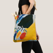 Kandinski Impression III Concert Abstract schilder Tote Bag (Dichtbij)